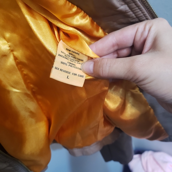 J2 leather light brown jacket - Picture 3 of 4